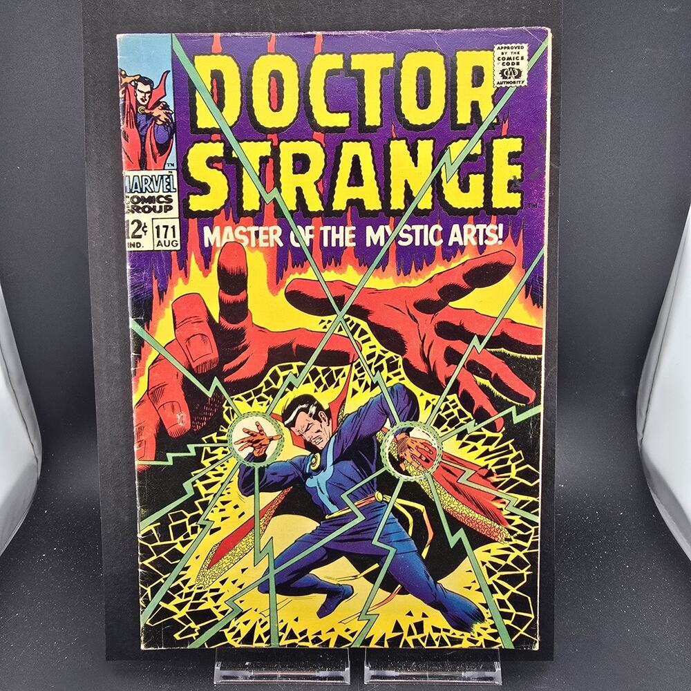 Doctor Strange #171 (1968 Marvel) Silver Age - Raw Mid-Grade Copy - VG 4.0